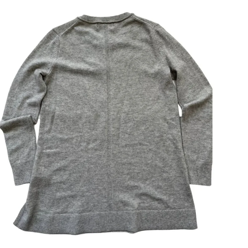 Banana Republic Cashmere Blend Tunic Gray Sweater - Picture 5 of 10